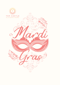 Decorative Mardi Gras Poster Image Preview