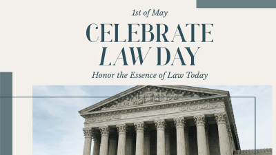 Celebrate Law Facebook Event Cover Image Preview