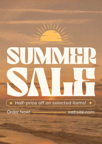 Sunny Summer Sale Poster Image Preview