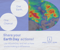 Earth Day Action Facebook post Image Preview
