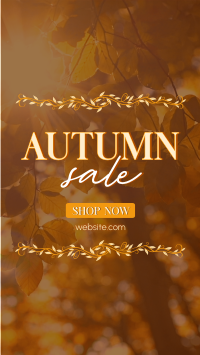 Special Autumn Sale  Instagram Story Design