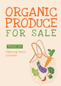 Organic Produce Poster Image Preview