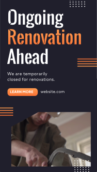 Ongoing House Renovation YouTube short Image Preview