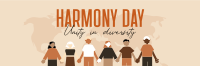 World Harmony Week Twitter Header Design