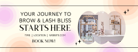 Lash Bliss Journey Facebook Cover Design