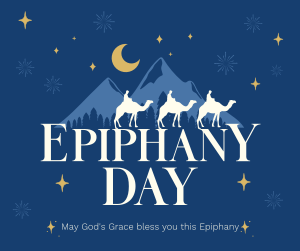 Sparkling Epiphany Day Facebook post Image Preview