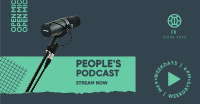 People's Podcast Facebook ad Image Preview