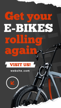 Rolling E-bikes Instagram reel Image Preview