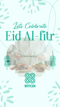 Eid Al Fitr Greeting Instagram Story Design