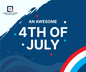 Celebrate 4th of July Facebook post Image Preview