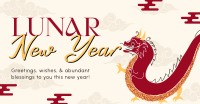 Lunar Dragon Facebook Ad Design