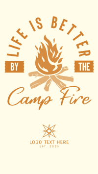 Camp Fire TikTok video Image Preview