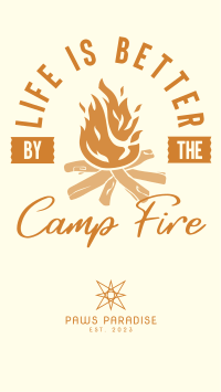 Camp Fire TikTok Video Image Preview