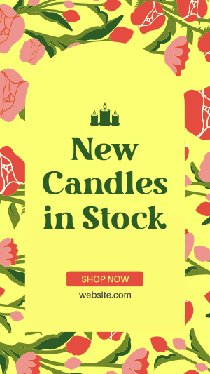 New Candle Collection Instagram story Image Preview