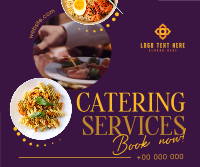 Food Catering Events Facebook Post Design