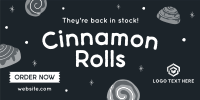 Quirky Cinnamon Rolls Twitter post Image Preview