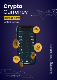 Cryptocurrency Investment Poster Image Preview