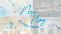 Museum Vlog Facebook Event Cover Image Preview