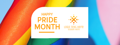 Happy Pride Month Facebook cover Image Preview