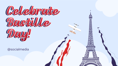 Viva la France! Facebook event cover Image Preview
