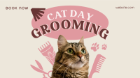 Cat Day Grooming Video Image Preview