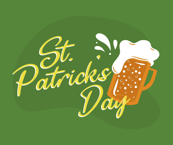 St. Patrick's Beer Facebook Post Design Image Preview