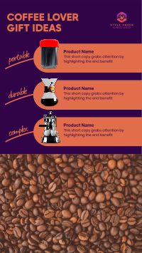 Coffee Gift Guide Facebook story Image Preview