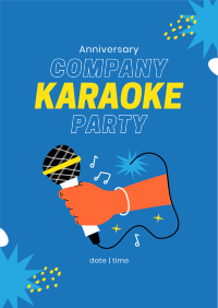 Company Karaoke Flyer Image Preview