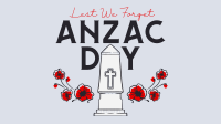 Remembering Anzac Day YouTube Video Design