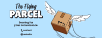 Flying Parcel Facebook cover Image Preview