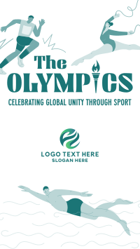 Summer Olympics Facebook Story Design