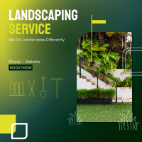 Landscaping Service Instagram Post Design