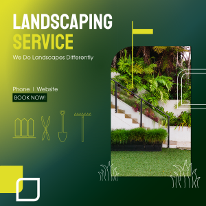 Landscaping Service Instagram post Image Preview