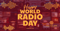 Celebrate World Radio Day Facebook Ad Design