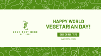 Vegetarian Day Facebook event cover Image Preview