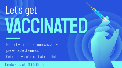 Let's Get Vaccinated Facebook event cover Image Preview