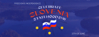 Slovenia Statehood Celebration Facebook cover Image Preview