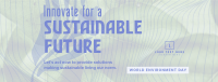 Environmental Sustainable Innovations Facebook cover Image Preview