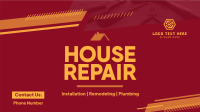 Home Repair Services Facebook Event Cover Design