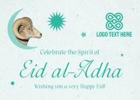 Celebrate Eid al-Adha Postcard Image Preview