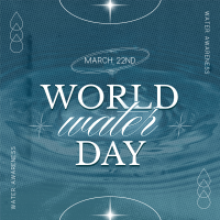 World Water Day Greeting Linkedin Post Image Preview