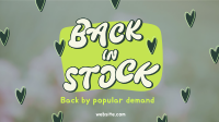Popular Item Restocking Animation Preview