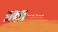 Love Baking YouTube Banner Design