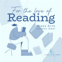 Book Reader Day Instagram post Image Preview