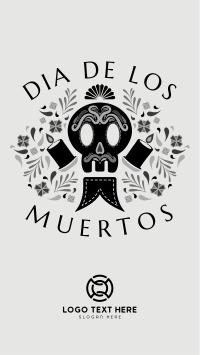 Dia de Muertos Facebook Story Preview