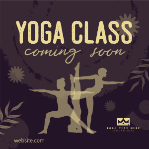 Yoga Class Coming Soon Instagram post Image Preview