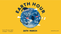 Sleeping Earth Facebook Event Cover Design