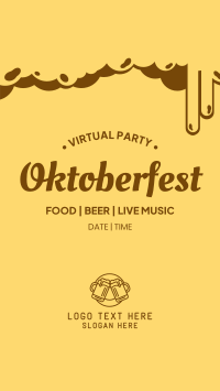 Virtual Oktoberfest Facebook story Image Preview