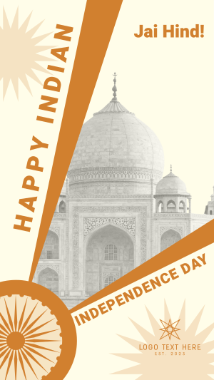 Indian Flag Independence Facebook story Image Preview