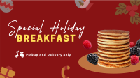 Holiday Breakfast Restaurant Facebook event cover Image Preview